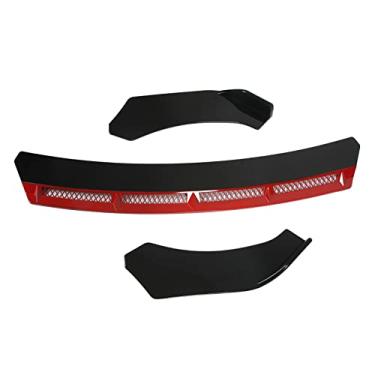 Imagem de Kit de carroceria para para-choque dianteiro Universal Spoiler Wing Car Upgrade (vermelho)