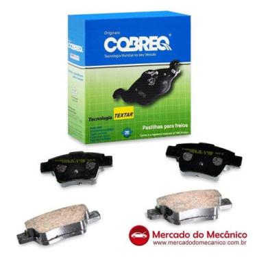 Imagem de Pastilhas de freio Traseira C4 / C4 Pallas - Cobreq N-1188
