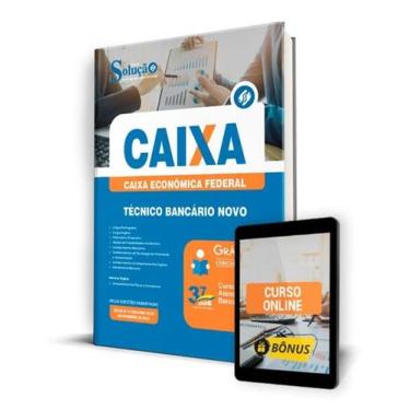 Imagem de Apostila CAIXA 2024 - Técnico Bancário Novo - Editora Solução