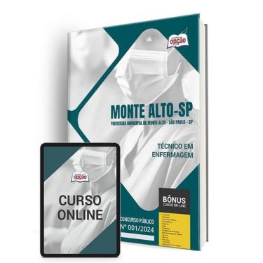 Imagem de Apostila Prefeitura de Monte Alto - SP 2024 - Técnico em Enfermagem - 