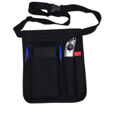 Imagem de Cartucheira Pochete Tablet Com Zíper Cabeleireiro Professor Promotor -