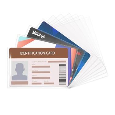 Imagem de MayRecords Mangas de cartão de 400 contagens, mangas de cartão de beisebol transparentes macias de 58 x 89 mm, manga para cartões colecionáveis, capas protetoras de plástico para cartas de futebol