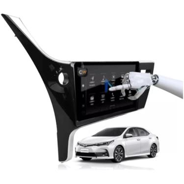 Imagem de Kit Central Multimidia Nimus 9 polegadas Carplay Android Toyota Corolla Xei 17/19