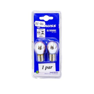 Imagem de Lâmpada Pisca Diadem Bulbo Prata 1 Polo 12v 21w - Gauss