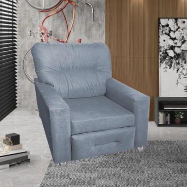 Imagem de Poltrona Reclinável Extensão De Cílios Lorena - Silverio Decor, Grafit