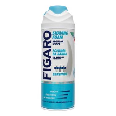 Imagem de Espuma para barbear sensitive - figaro - 400 ml
