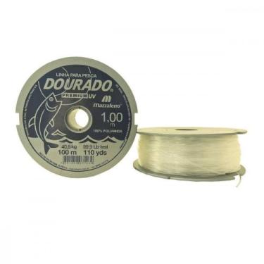 Imagem de Linha Pesca Mazzaferro Branca 1,00Mm X100M 19Dp1B100 - Kit C/10