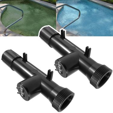 Imagem de YCCOREE 4CH4002-R Câmara de substituição de câmara ionizadora de piscina adequada para sistema de tratamento de piscina híbrido (2 peças)