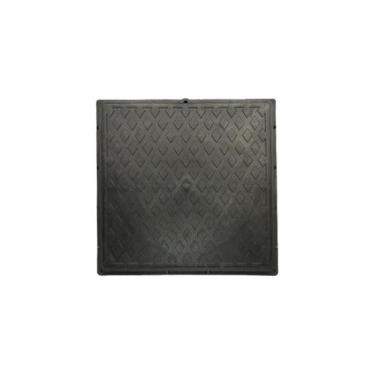 Imagem de Tampa Pvc para Caixa de Esgoto e Cisterna 50x50 Com Aro Simples - Unit