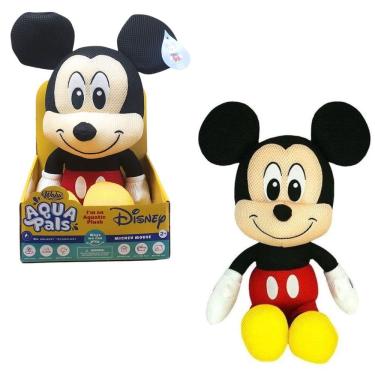 Imagem de Pelúcia Aqua Pals do Mickey 40cm Leve Para Qualquer Lugar