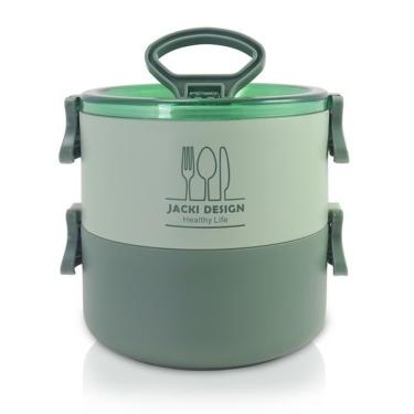 Imagem de Pote Marmita De 2 Andares 1600 Ml - Joy Verde