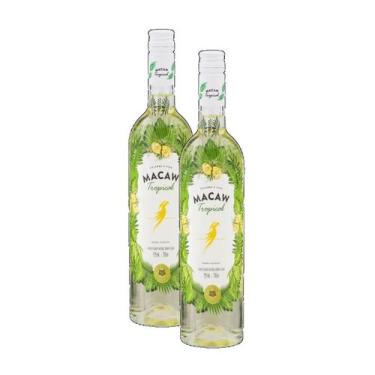 Imagem de Kit 2 Vinho Macaw Frisante Tropical Branco Casa Perini 750Ml