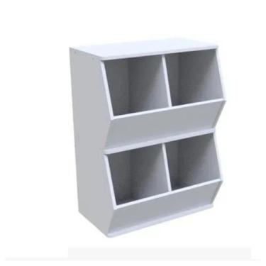 Imagem de Organizador Infantil Antonella 100% Mdf (quarto Brinquedos) - WoodCore