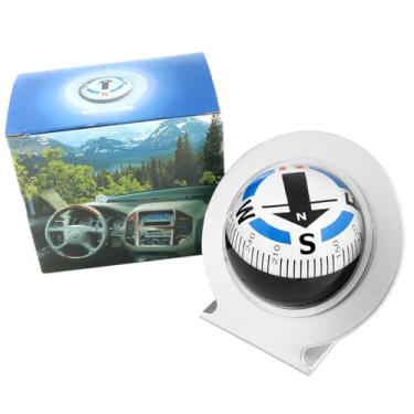 Imagem de Bússola Dash,Bússola de carro|Bússola de sobrevivência automática Camping Dash Decor | Bússola de navegação para equipamento de caminhada, dispositivo de sobrevivência para decoração de interiores d