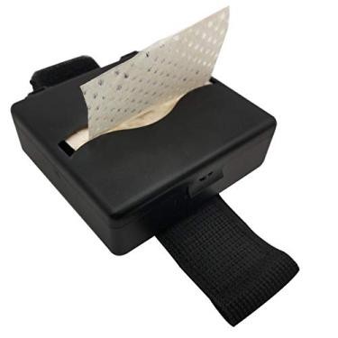 Imagem de Papel permanente para cabelo, 180 peças, pulseira de papel de ondulação, caixa de papel permanente, dispensador de papel permanente para salão de beleza, barbearia, cabelo ultrafino, malha de papel