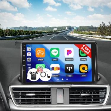 Imagem de [4+64G] Estéreo automotivo Android 13 de 8 núcleos para Mazda 3 Axela 2014-2019 com carro sem fio e Android Auto, rádio automotivo de 23 cm com link espelhado, Bluetooth, FM/RDS WiFi, GPS, SWC, USB
