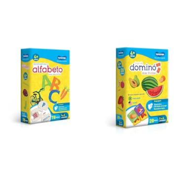 Imagem de Kit Toyster Alfabeto + Dominó Frutas