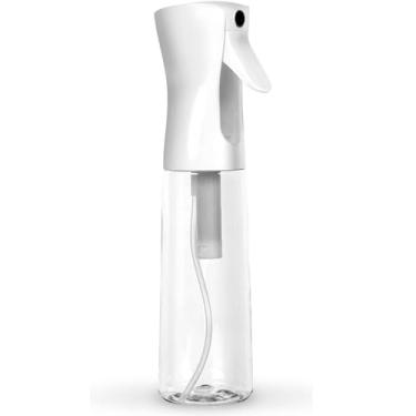 Imagem de Borrifador Manual 500ml, Transparente com Tampa Branca, Gatilho Ergonômico, para Jardinagem e Limpeza e Cozinha