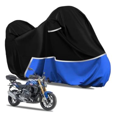 Imagem de Capa de motocicleta à prova d'água compatível com BMW R1200gs/R1250gs/ F750gs/F850gs Adventure com modelo de porta-malas, capa de motocicleta de tecido Oxford 420D para proteção de neve chuva e poeira
