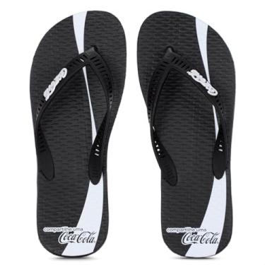 Imagem de Chinelo Preto Coca-Cola Compartilhe uma Coca