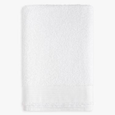 Imagem de Kit c/ 2 toalhas de banho gigante 1,50x70cm 100% algodão lara branca -