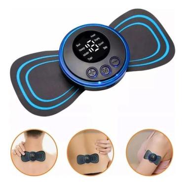Imagem de Mini Massageador Muscular Elétrico Portátil Recarregável Fisioterapia 