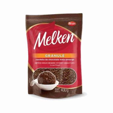 Imagem de Melken Granulé Chocolate Meio Amargo 400g Harald