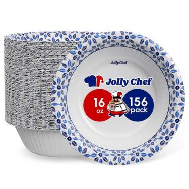 Imagem de Taças de papel JOLLY CHEF 473 ml, 15,6 unidades, à prova de imersão, d