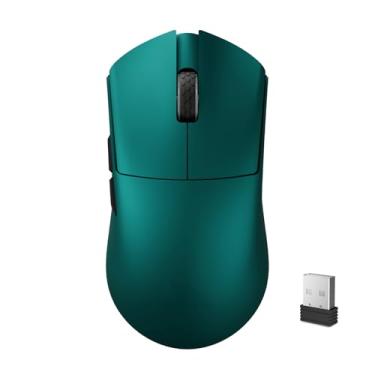 Imagem de Darmoshark M3V2 8K Mouse Para Jogos Sem Fio, Tri-Mode 2.4G/Usb-C/Bluetooth Mouse Até 26000Dpi, Sensor Óptico Paw3395, Peso Leve De 58G, 5 Botões Programáveis,Computador para laptop,PC,Mac(Verde)