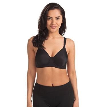 Imagem de LEADING LADY Sutiã de amamentação sem aro com ajuste fresco, Preto, 38DDD