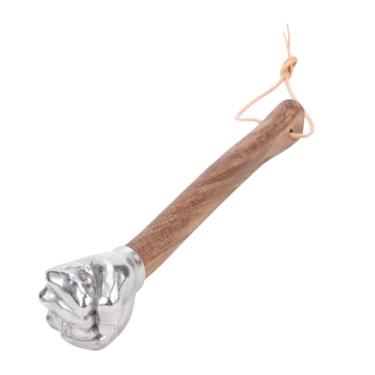 Imagem de Sanpyl Pequeno - Alça de Madeira Anti -deslizamento Forjada e Engenharia de Precisão, Martelo para a Construção de Jardinagem de Jardinagem DIY DIY (Punho da cabeça)