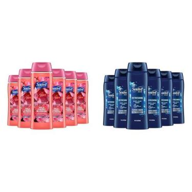 Imagem de Sabonete corporal Suave Cherry Blossom & Masculino Cedro 530ml x6