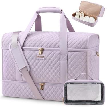 Imagem de Mochila LOVEVOOK Large Travel Weekender 60L com compartimento para sap