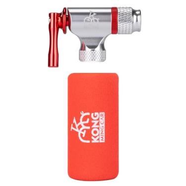 Imagem de Kits infladores de CO2, válvula Presta e Schrader, bomba de pneu de bicicleta de CO2 para bicicletas de montanha e estrada (estilo: D)