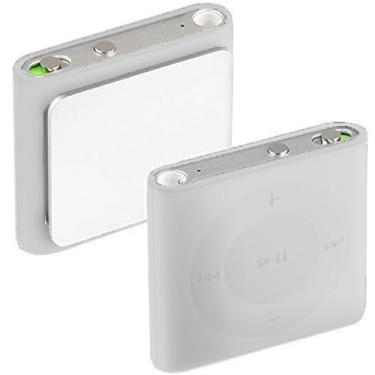 Imagem de Capa protetora de silicone macio para iPod Shuffle 4ª geração 4G 6ª 7ª geração (transparente)