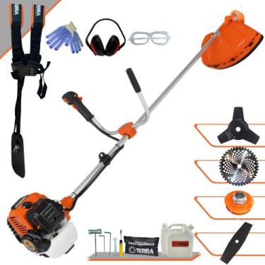 Imagem de Roçadeira Multifuncional Terra GR520XP À Gasolina Motor 2 Tempos 52cc 