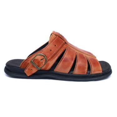 Imagem de sandália masculina ortopedica chinela anatomica esporão antistress de 