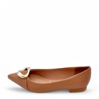 Imagem de Sapato Feminino Vizzano Slipper REF: 12061010 PELICA, Camel, 35