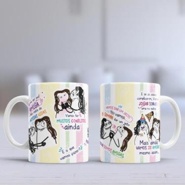 Imagem de Caneca Vamos ser amigas - Sublime