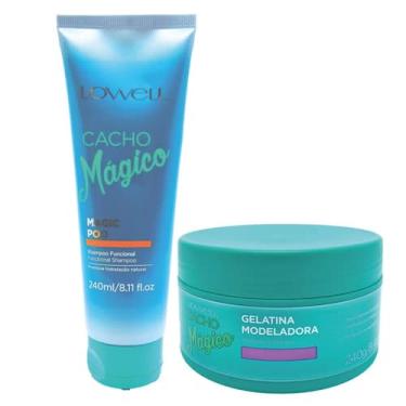 Imagem de Lowell Cacho Magico Shampoo 240ml e Gelatina 240g