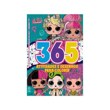 Imagem de Livro - LOL Surprise Livro 365 Atividades e Desenhos para Colorir