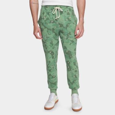 Imagem de Calça Jogger Champion Global Explorer French Terry Masculina, Verde, M