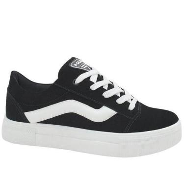 Imagem de Tênis Feminino Quiz 61-1832 Preto, 35