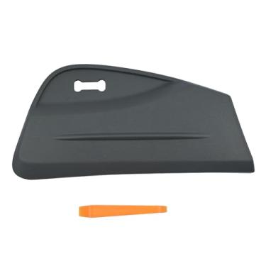 Imagem de Getfarway 1FW031D5AB Capa de painel de guarnição do assento elétrico dianteiro esquerdo do lado do motorista cinza apto para Chrysler PT Cruiser 2006 2007 2008 2009 2010 2,4L Driver elétrico escudo