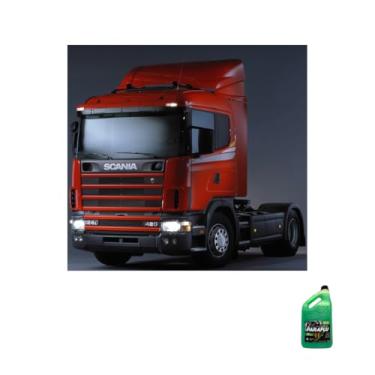 Imagem de Kit Radiador Scania 124 420 + Aditivo Paraflu Verde Pronto Uso 5 Litros