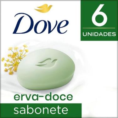 Imagem de Sabonete Dove Erva Doce e Camomila 6 Unidades 90g
