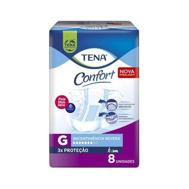 Imagem de Fralda Geriatrica Tena Confort G com 8un