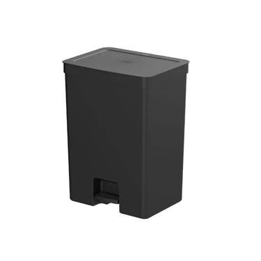 Imagem de Lixeira Trium Com Pedal Preto 46 + 4 Litros - Ou