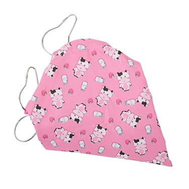 Imagem de AYNEFY Túnel de Canto para Animais de Estimação para Cobaia e Rato, Material de Poliéster, Design Fácil de Consertar para Estrutura de Atividades Domésticas para Animais de Estimação (Vaquinha)