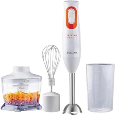 Imagem de Mixer versatil, processador eficiente, batedor pratico, utensilio culinario 3 em 1, sortido, completo e util, compacto. - Cores sortidas